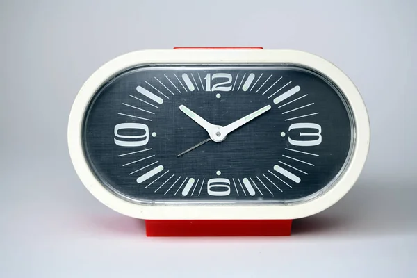 Nahaufnahme Der Uhr Konzept Des Zeitflusses — Stockfoto
