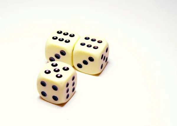 Gambling Dice Cubes Game Chance — Stock Photo, Image