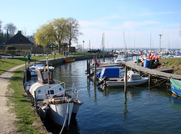 Malerischer Blick Auf Den Schönen Hafen — Stockfoto