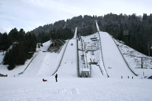 Skisprong Garmisch Partenkirchen — Stockfoto