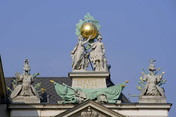 Outra Vez Detalhe Agradável Centro Viena — Fotografia de Stock