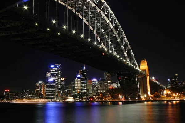 Noční Pohled Sydney — Stock fotografie