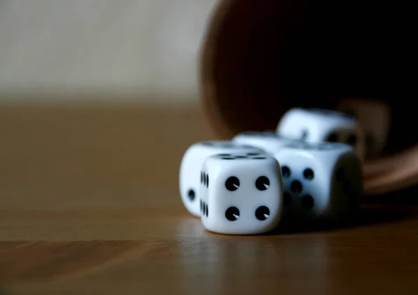 Kumar Zarları Şans Oyunları — Stok fotoğraf