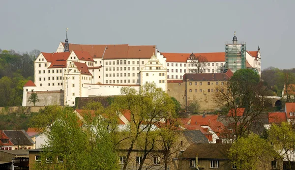 Castello Colditz Concetto Viaggio Architettura — Foto Stock