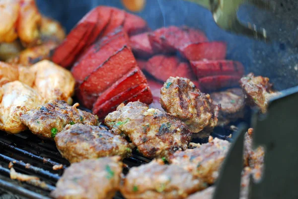 Close Uitzicht Heerlijk Eten — Stockfoto