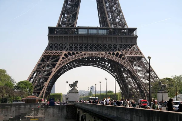 Eiffeltornet Paris Frankrike — Stockfoto