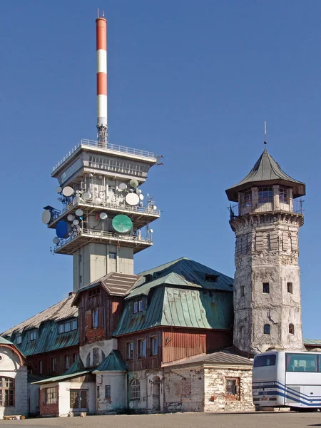 Torres Sobre Klinovec — Fotografia de Stock