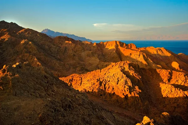 Bein Steigt Auf Den Mount Sinai — Stockfoto