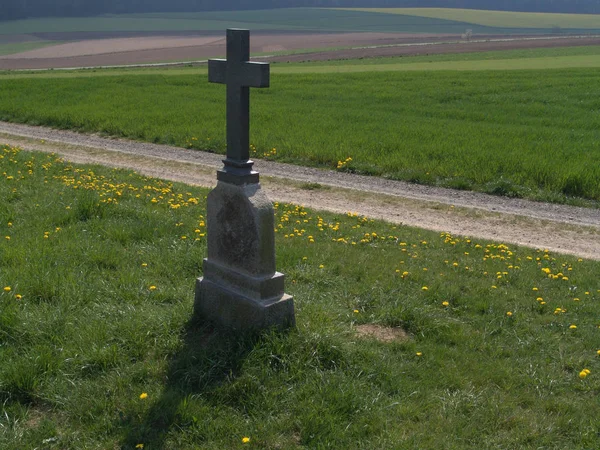 Bawarski Piękny Obszar Lądowy Niemczech — Zdjęcie stockowe