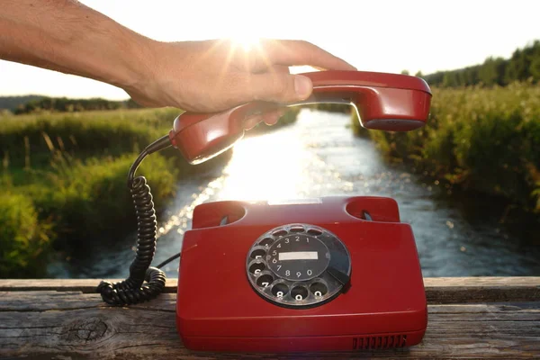 Kommunikation Digitales Gadget Technologiekonzept — Stockfoto