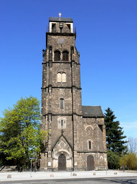 Vue Panoramique Vieille Église — Photo