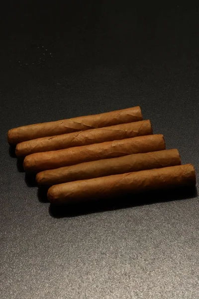 Cigarett Ett Material Typiskt Tobak — Stockfoto