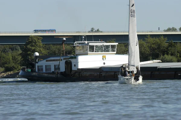 Commercial Shipping Recreational Boating — Stock Photo, Image