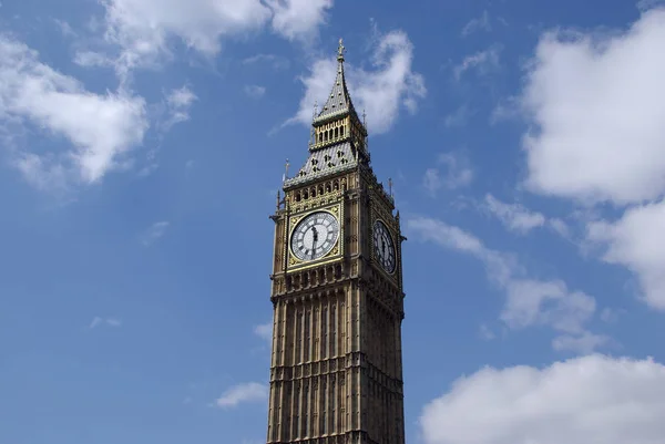 Big Ben Στο Λονδίνο — Φωτογραφία Αρχείου