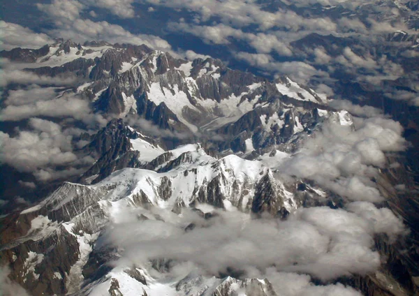 Yukarıdan Alpler — Stok fotoğraf