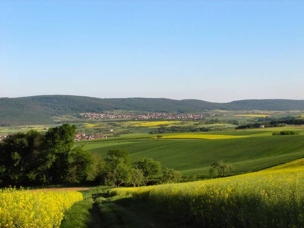 Spessart Paesaggio Maggio — Foto Stock