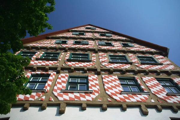 Casa Meia Madeira Ulm — Fotografia de Stock