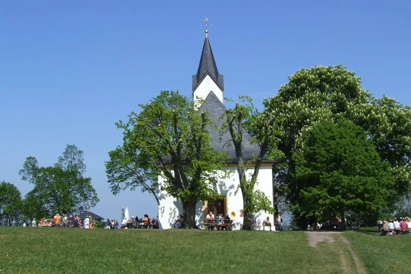 Schilderachtig Uitzicht Prachtige Kapel Gebouw — Stockfoto