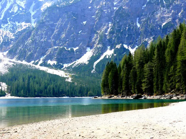 Vista Tirol Sul Alto Adige Uma Província Nordeste Itália — Fotografia de Stock