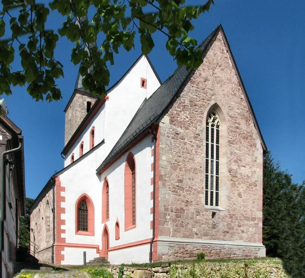 Schilderachtig Uitzicht Oude Kerk — Stockfoto