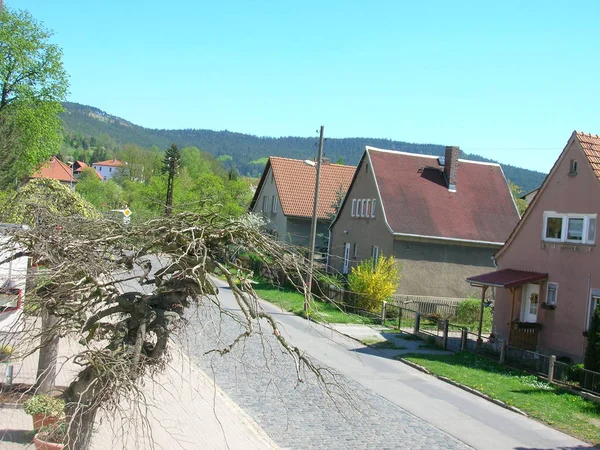 Krásný Výhled Venkovskou Oblast — Stock fotografie