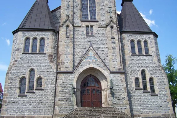 Scenic View Christian Church Architecture — Stock Photo, Image