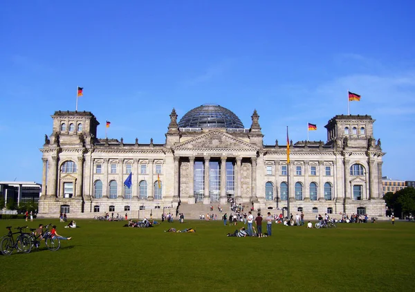 Berlini Reichstag Németország — Stock Fotó