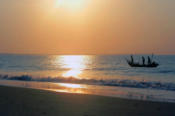 Matin Heures Face Plage Mui Dans Mer Chine Méridionale — Photo