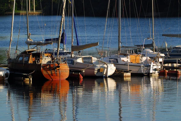 Malerischer Blick Auf Den Schönen Hafen — Stockfoto