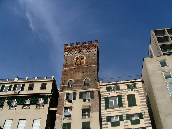 Edificio Sul Porto Genova — Foto Stock