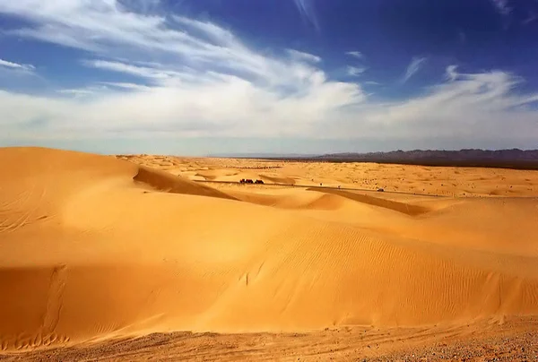 Dunes Sable Gigantesques Dans Sud Californie — Photo