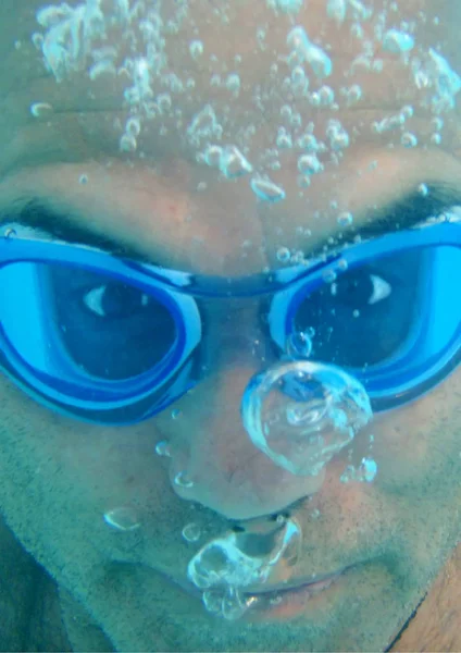 Fondo Pantalla Tema Marino Tiro Bajo Agua — Foto de Stock