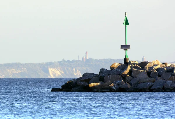 Vacker Utsikt Över Vackra Hamnlandskap — Stockfoto