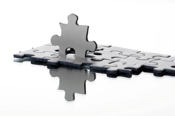 Jigsaw Puzzle Connectivity Game — Stock Photo, Image