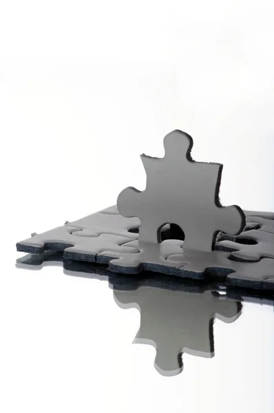 Legpuzzel Connectiviteitsspel — Stockfoto