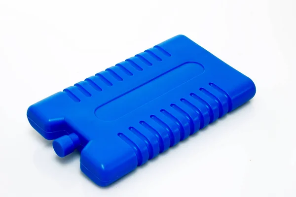 Caja Azul Plástico Para Limpieza — Foto de Stock