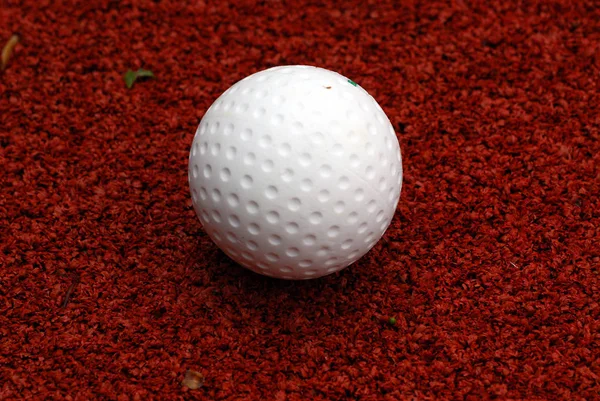 Golf Labda Játék Sport Koncepció — Stock Fotó