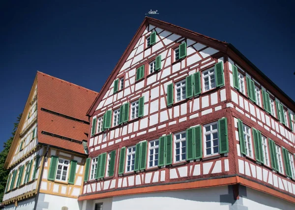 Domy Muru Pruskiego Laichingen — Zdjęcie stockowe