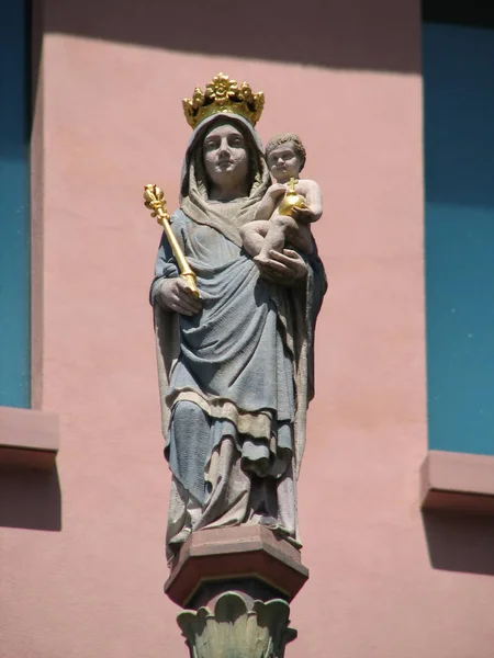 Mainz Statue Johannes Gutenberg — Stock Photo, Image