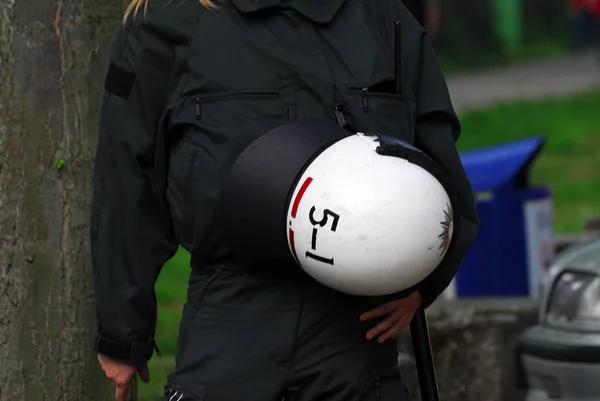 Militär Fighter Uniform Gatan — Stockfoto