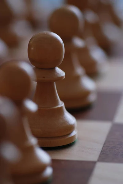 Παιχνίδι Σκακιού — Φωτογραφία Αρχείου