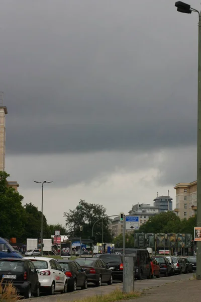 Burza Znana Również Jako Burza Elektryczna Lub Burza Pioruna — Zdjęcie stockowe