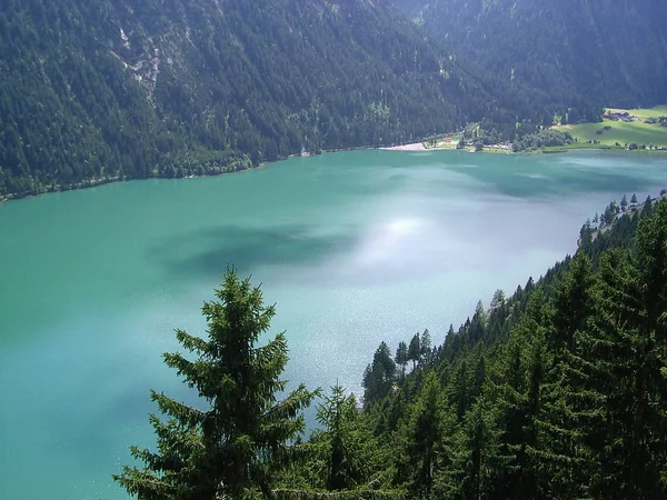 Vue Panoramique Sur Magnifique Paysage Alpin — Photo