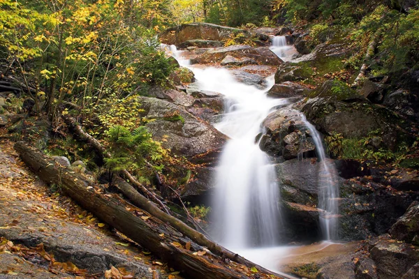 Cloudland Falls New Hampshire Shot 1000 Black Filter Softening Water — Stock Photo, Image