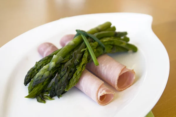Asparagus Sticks Vegetarian Food — Stock Photo, Image