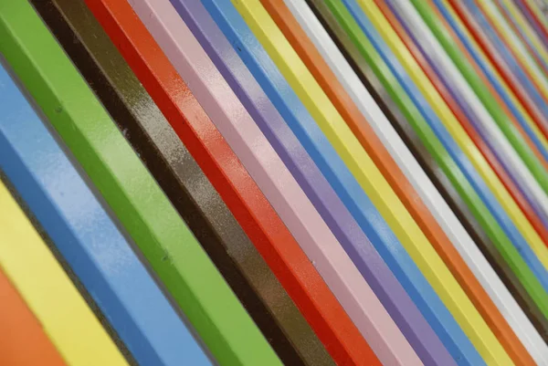 Kolorowe Ołówki Drewnianym Tle — Zdjęcie stockowe