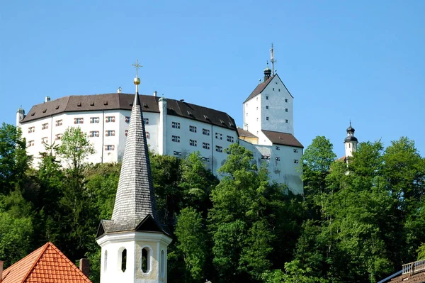 Bawarski Piękny Obszar Lądowy Niemczech — Zdjęcie stockowe