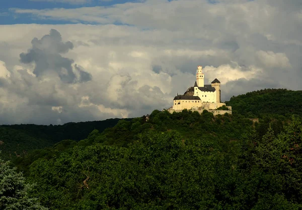 Vista Panorâmica Majestosa Arquitetura Medieval — Fotografia de Stock