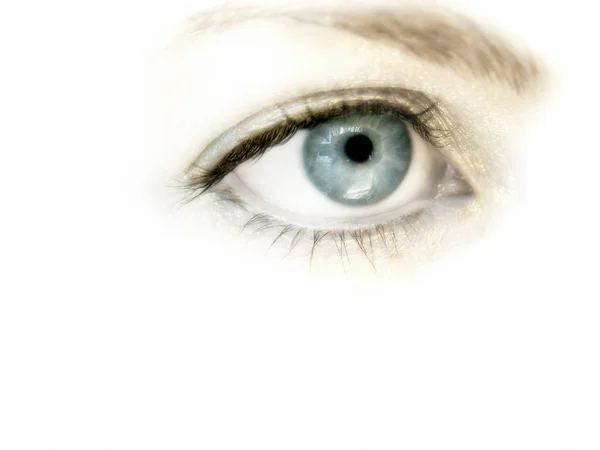 Close Female Eye — Stock Photo, Image