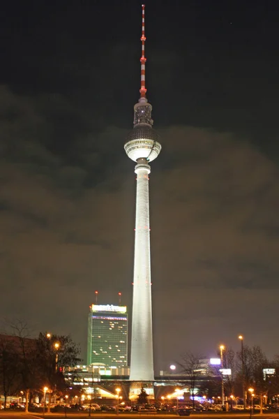 Torre Noite — Fotografia de Stock
